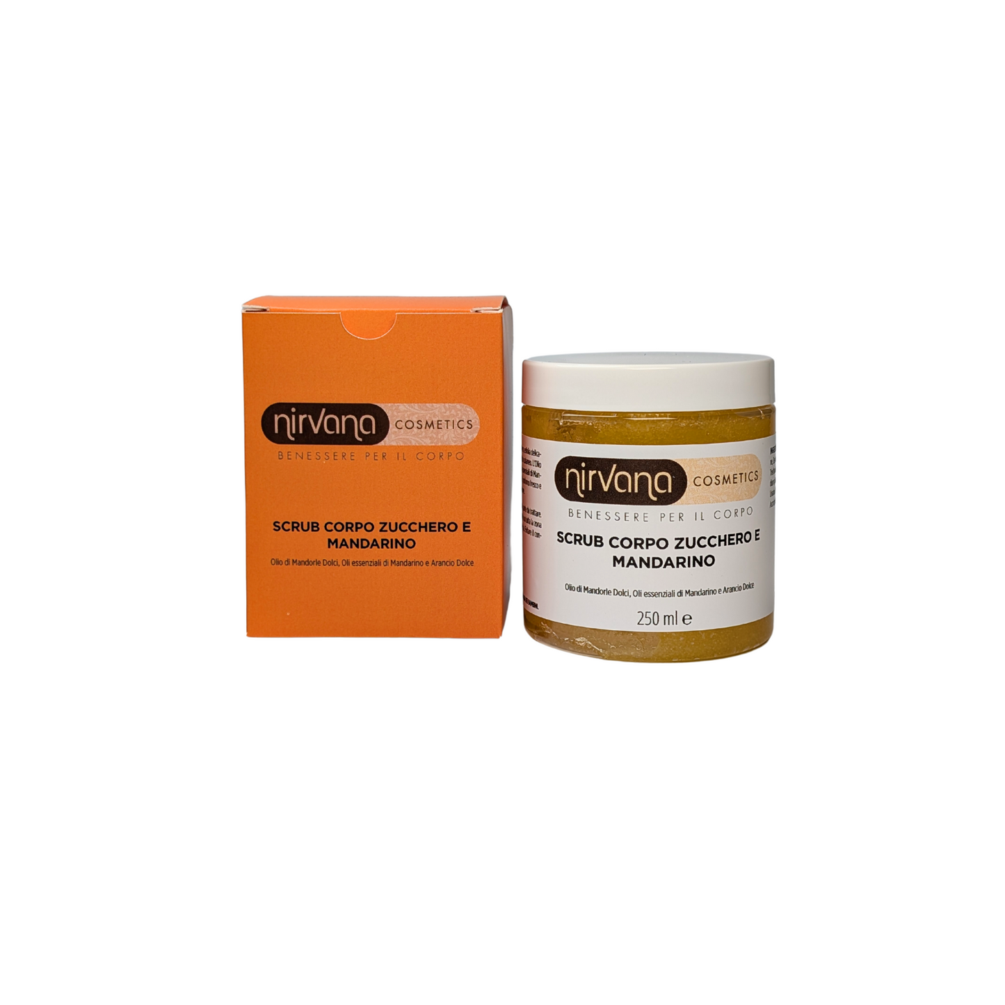 Scrub corpo Zucchero e Mandarino 250ml